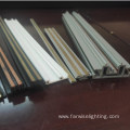 4 wire pvc and copper co-extrusion profile track